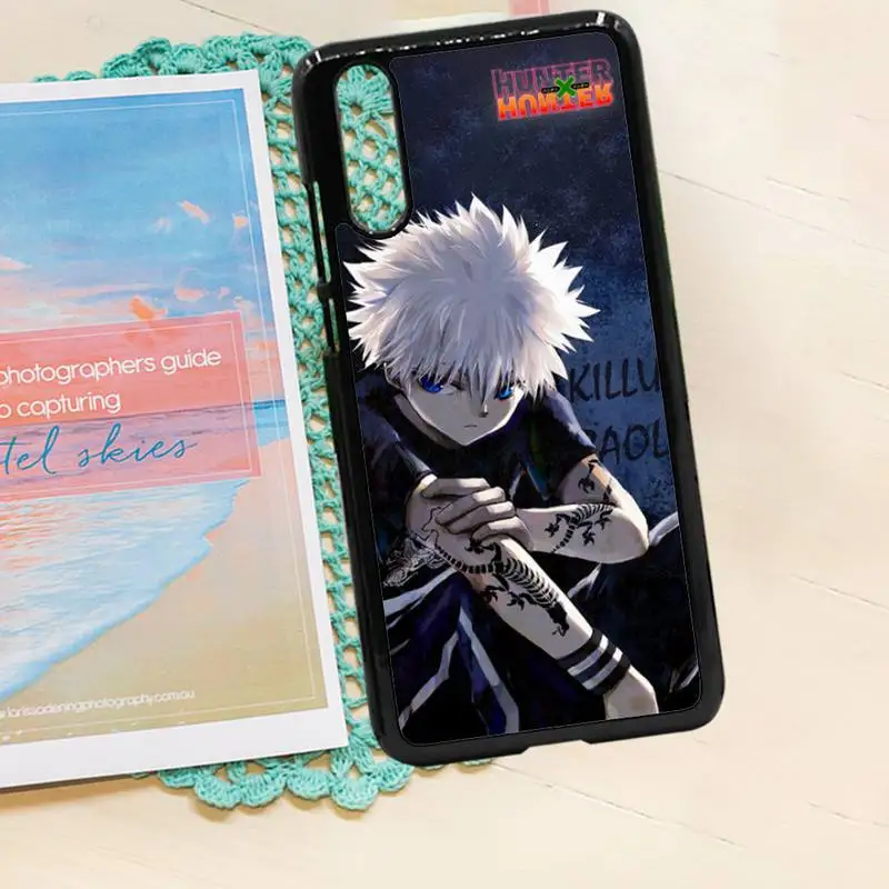 

Anime Hunter X Hunter Killua Zaoldyeck Phone Case PC for iPhone 11 12 pro XS MAX 8 7 6 6S Plus X 5S SE 2020 XR