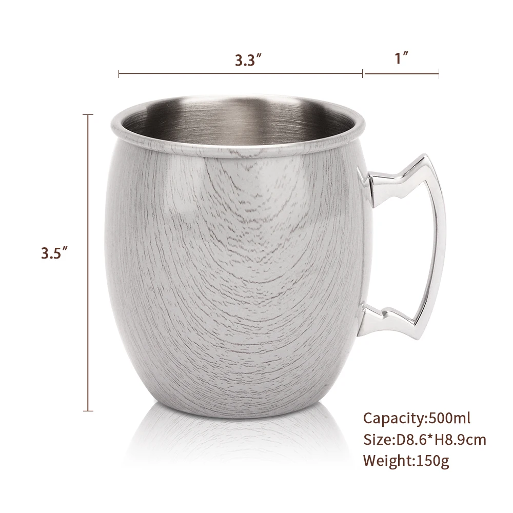 Кофейные кружки с принтом из нержавеющей стали для путешествий чайные чашки пива