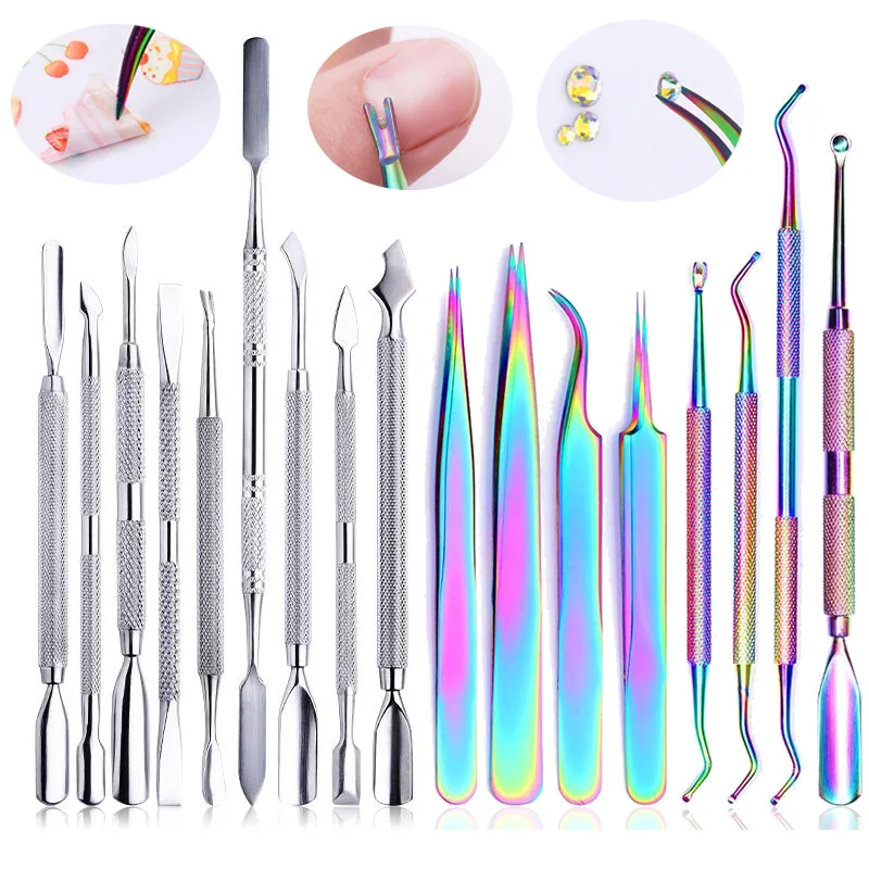 Кутикулы для ногтей толкатель кусачки клипер ножницы удаления омертвевшей кожи