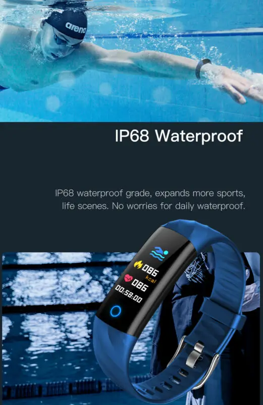 S5 умный браслет Поиск большой экран унисекс Спортивная Сигнализация напоминание