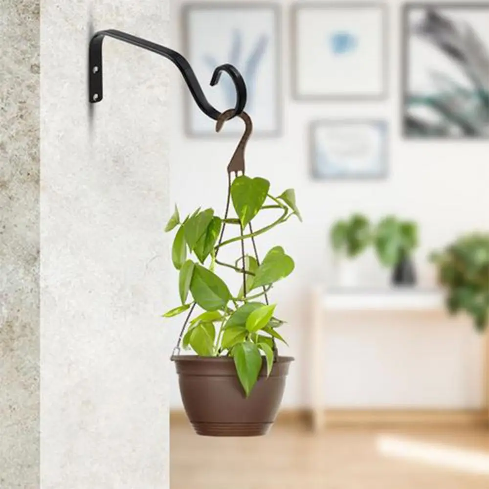 2 шт 7 3 &quotдекоративные железные Настенные Крючки металлический кронштейн фонаря