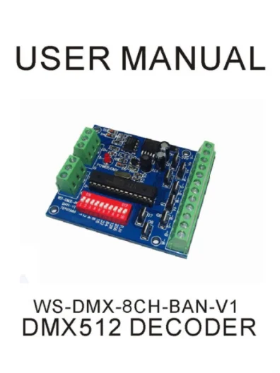 DC12V 3CH 4CH 6CH 8CH LED DMX декодер DMX512 RGB RGBW канальный контроллер DC5V-24V для SMD 5050 2835 3828