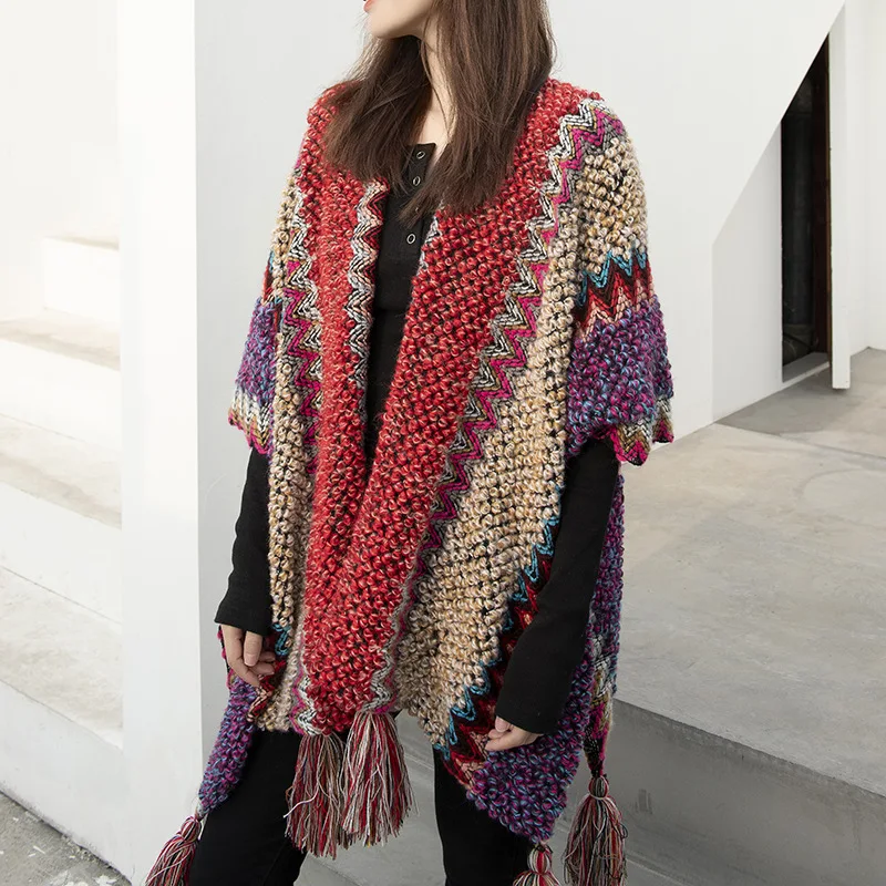 

Autumn and Winter Fashion Elegant Ladies Cashmere Shawl Trend Versatile Warm and Cold-proof Scarf WJZ083-WJZ087