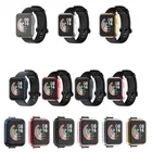 Мягкий защитный чехол из ТПУ на весь ЖК-экран, защитный чехол с рамкой для Xiaomi Mi Watch Lite Band, защитный бампер, защита