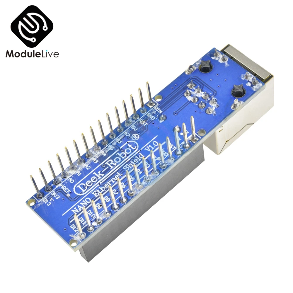 Щит Ethernet Nano V3 ENC28J60 микрочип HR911105A Модуль платы веб-сервера для Arduino 3 0 | Инструменты