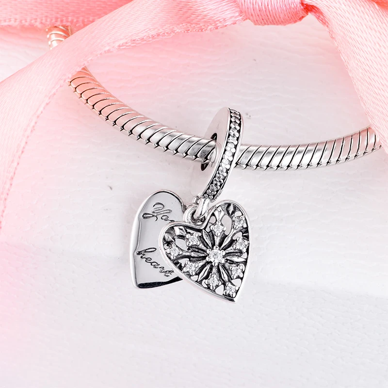 Шармы для браслета ожерелья ювелирные изделия из стерлингового серебра 100% пробы