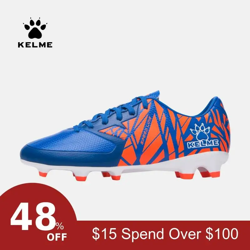 KELME, детские кроссовки, серия, для мальчиков и девочек, футбольная обувь, для детей, AG& TF, для улицы, для футбола, профессиональная тренировочная спортивная обувь, K97C