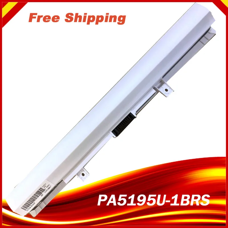 

PA5185U-1brs White Laptop Battery for Toshiba satelitte C50-B-126 C55 C55D C55T L55 L55D L55T Series PA5185U-1BRS PA5186U