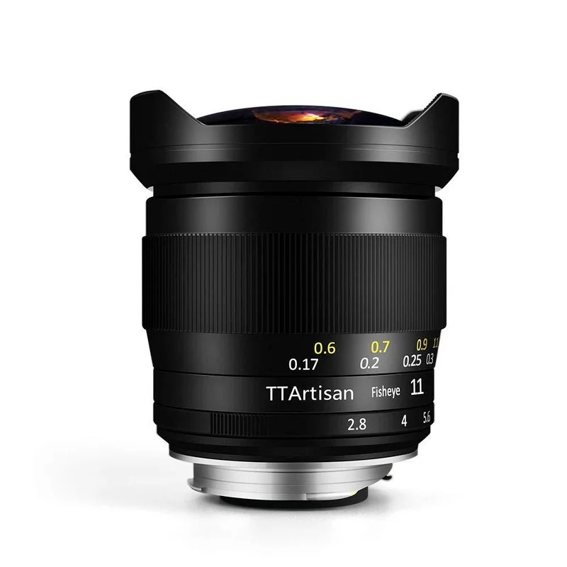 Широкоугольный объектив TArtisan 11 мм F2.8 рыбий глаз для камер Sony E Canon R Nikon Z Leica M