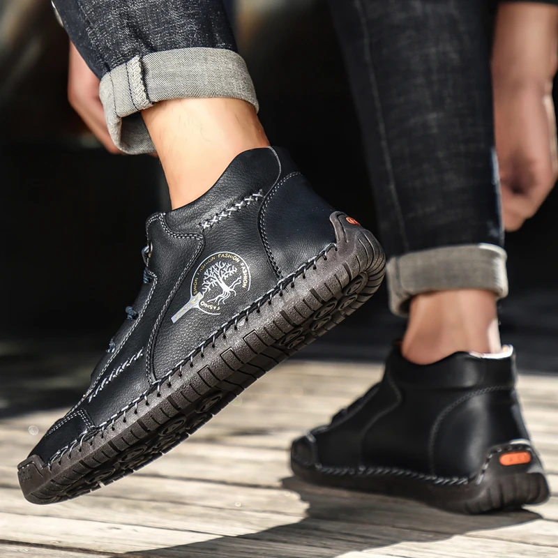 

Мужские классические кожаные туфли-оксфорды в стиле кэжуал