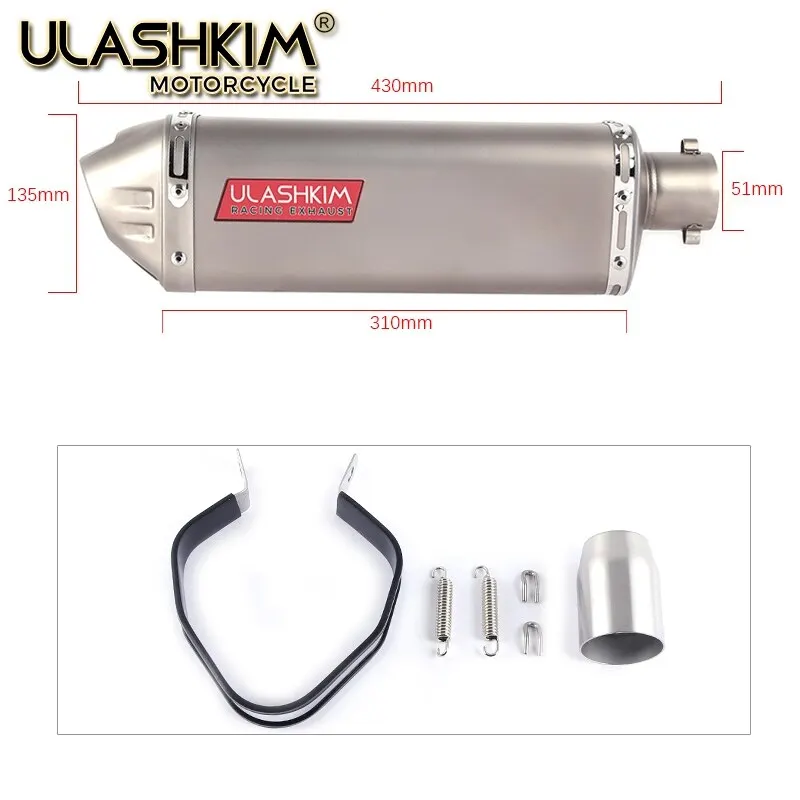 

Motorcycle Full Exhaust Middle Link Pipe Slip On For Suzuki GSXR600 Gsxr700 Gsxr750 k7 GSX R700 R750 R600 GSXR 600 700 750