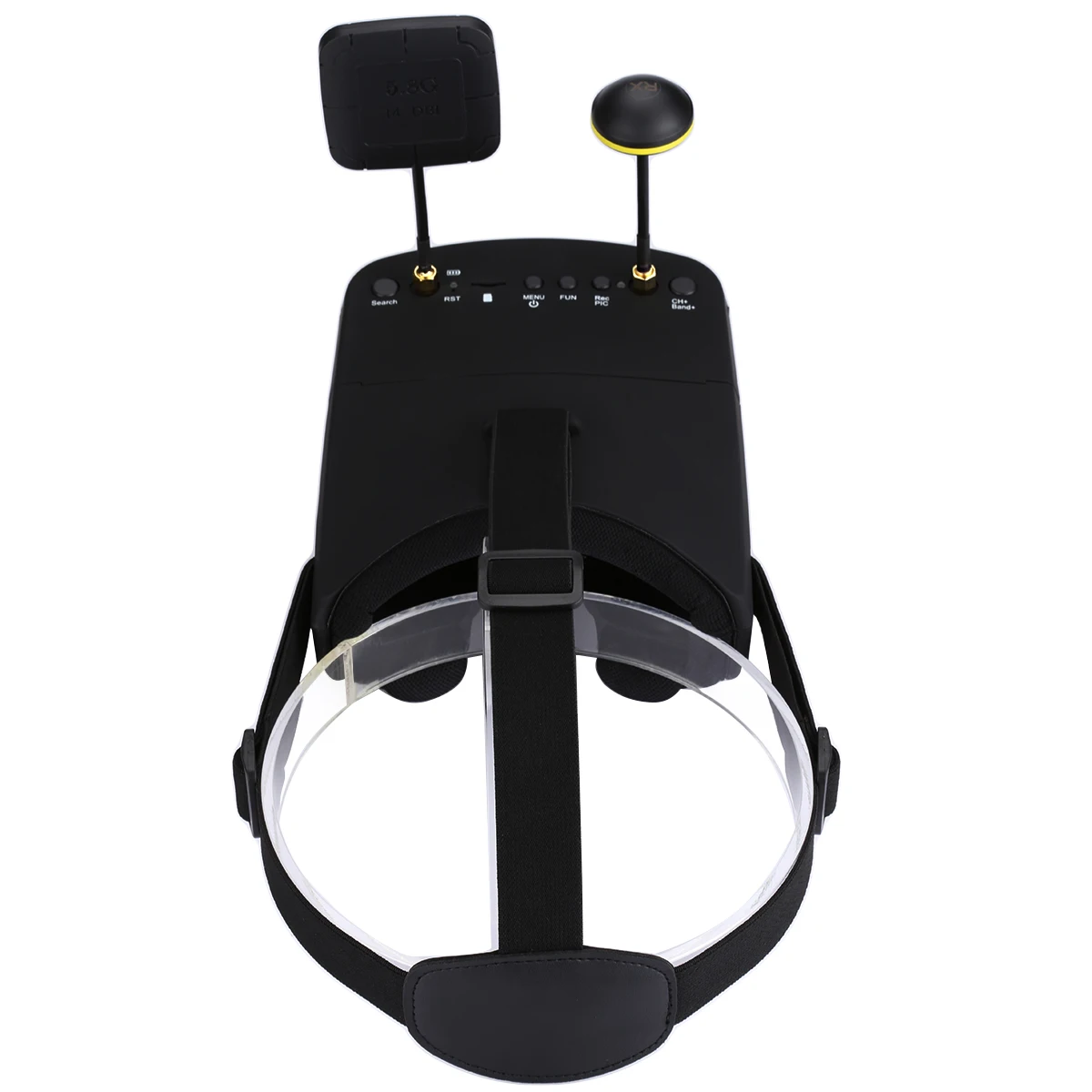 EV800D 5,8G 40CH 5 дюймов 800*480 видео гарнитура HD DVR разнообразие FPV очки с батареей для RC модели RC FPV Дрон