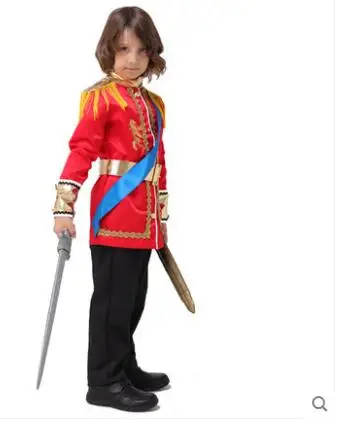 

kids Prince Costume Halloween Cosplay The King Clothhing Children's Day Christmas Role Play Boys European Prince Costumes