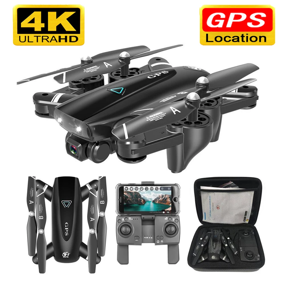 KaKBeir S167 GPS беспилотные летательные аппараты с Камера 5G RC Quadcopter дроны HD 4K WI FI видом