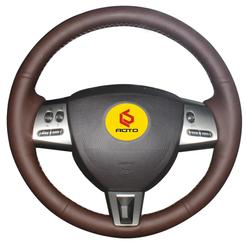 

Braid on the Steering Wheel Cover for Jaguar XFS XF Sportbrake 2008 steering wheel case auto Accessories cubierta del volante