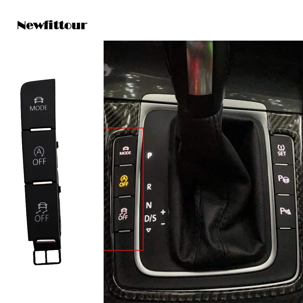 

Driving Pattern Model Switch ESP Button Start Stop OPS Parking Assist For Golf 7 MK7 VII 5GG 927 238 E 5GG 927 137 E