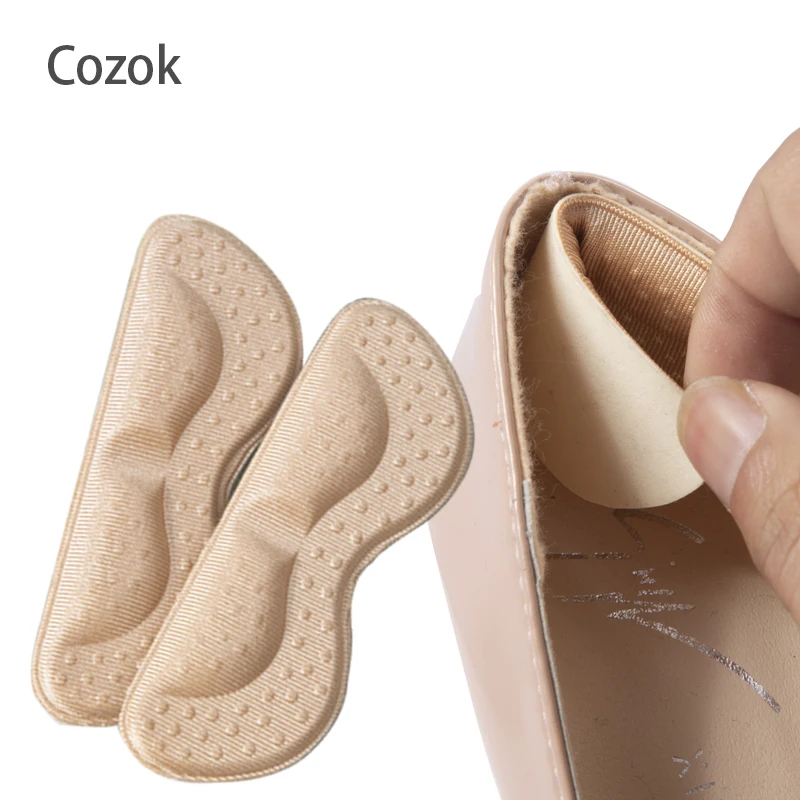 

4 Pairs Women Insoles for Shoes High Heels Adjust Size Adhesive Heel Liner Grips Protector Sticker Pain Relief Foot Care Inserts