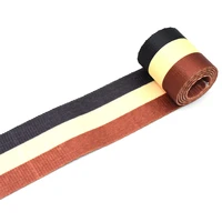 2brown ribbons webbing belt bag strap dog collar webbing striped webbing handbag strap leash ribbon diy garment textile sewing