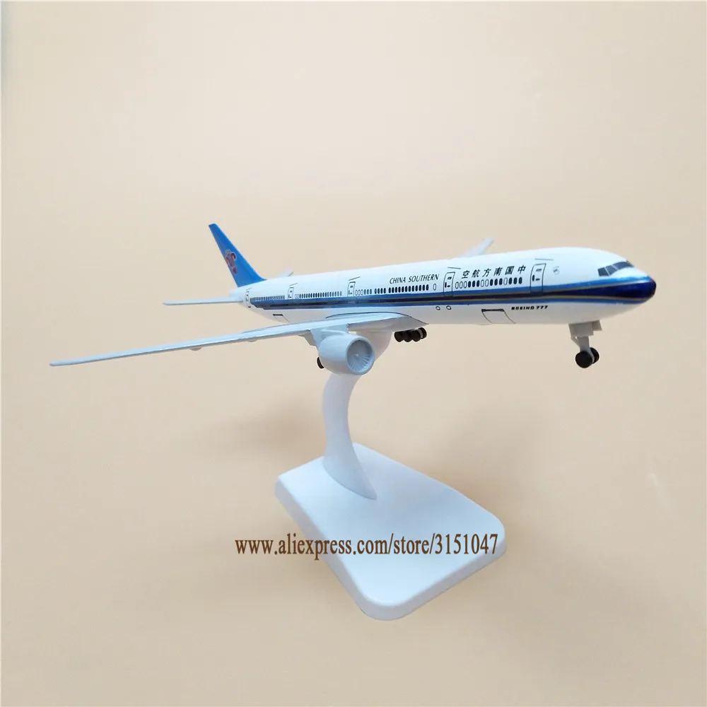 

Alloy Metal Air China Southern Airlines Boeing 777 B777 Airplane Model Airways Plane Model W Wheels Diecast Aircraft Gifts 19cm