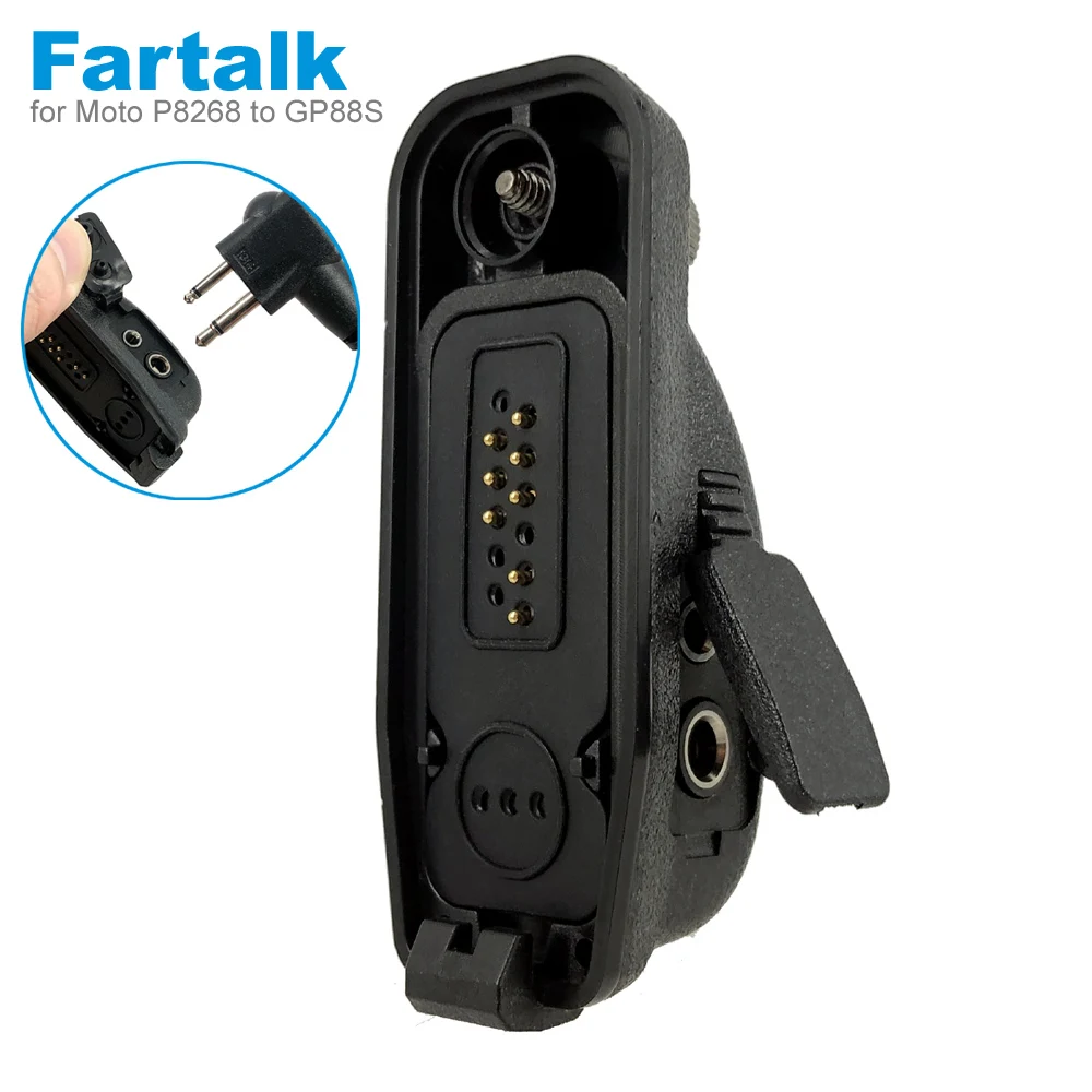 Адаптер для радиоприемника Motorola APX4000 APX2000 APX6000 DP4800 DP3400 MTP6550 XIR P8200 P8268 до GP88S