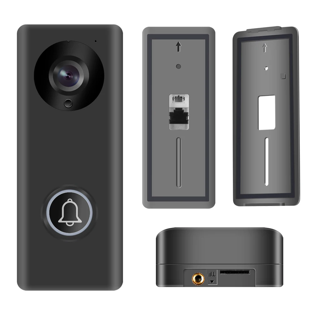 2MP 1080P Yoosee Беспроводной Wi Fi дверной звонок с поддержкой POE Видео телефон|Дверной