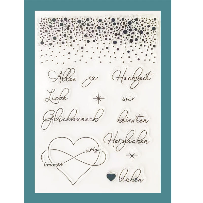 

ZATWBS wonderful things Clear Stamps For DIY Scrapbooking/Card Making/Album Decorative Rubber Stamp Crafts