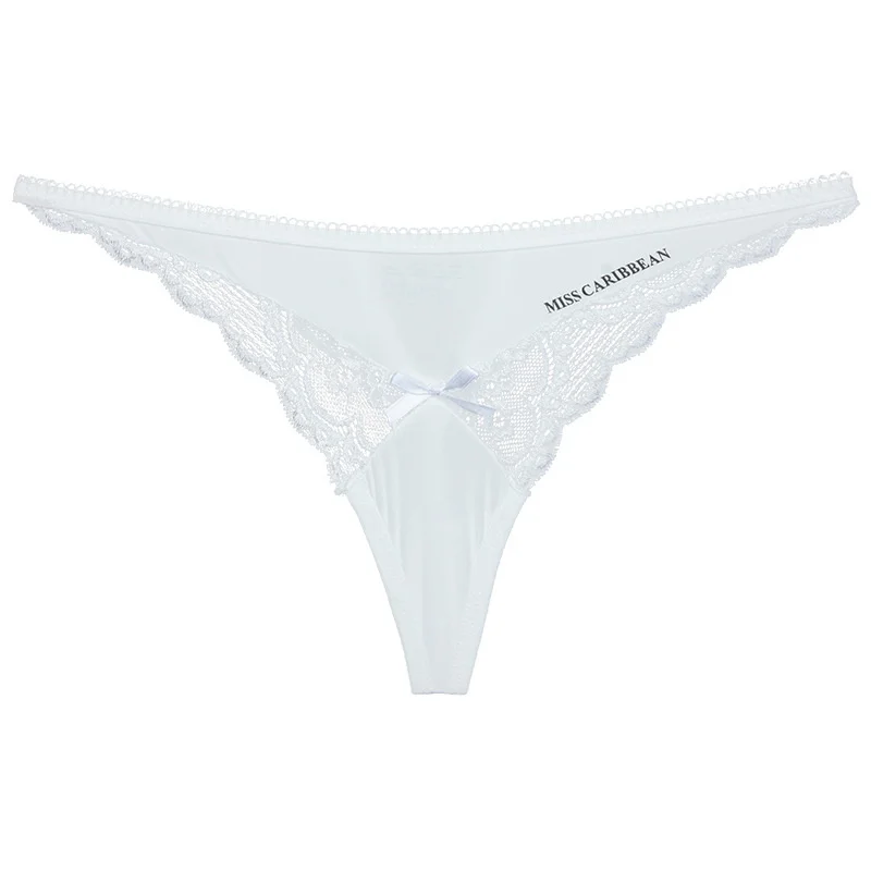 

SP&CITY 2021 Fashion Sexy Underwear Women Hollow Lace Thong Seamless Panties For Women Solid Color Letter Print Erotic Lingerie