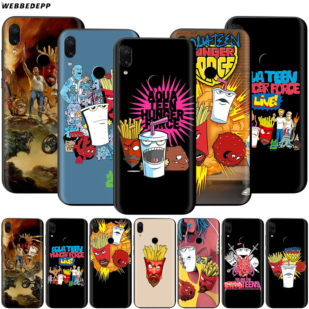 Чехол Aqua Teen Hunger Force для Xiaomi Redmi 4A 4X 5 5A 6 6A 7 7A S2 Note Go K20 Pro Plus Prime 8T|Бамперы| |