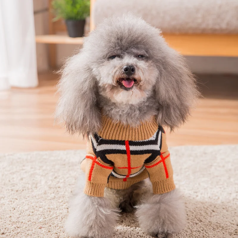 Hipidog Бесплатная доставка брендовый вязаный зимний свитер для домашних животных