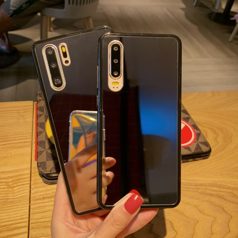 For Samsung Galaxy S8 S9 S10 S10e Note10 Plus A10 A20 A30 A40 A50 A60 A70 M10 A20e Plating Mirror Soft Silicone TPU Case Cover | Мобильные