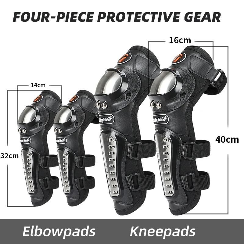 

Motorcycle Kneepad Elbow Protector Cuirassier Knee Guards Motocross Downhill Dirt Bike Protection Off-Road Racing Elbow Pads