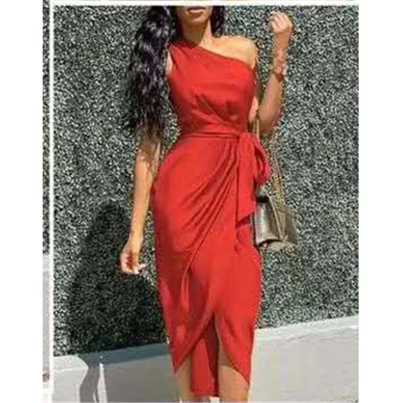 Женское платье новинка 2021 приталенное элегантное в европейском и американском