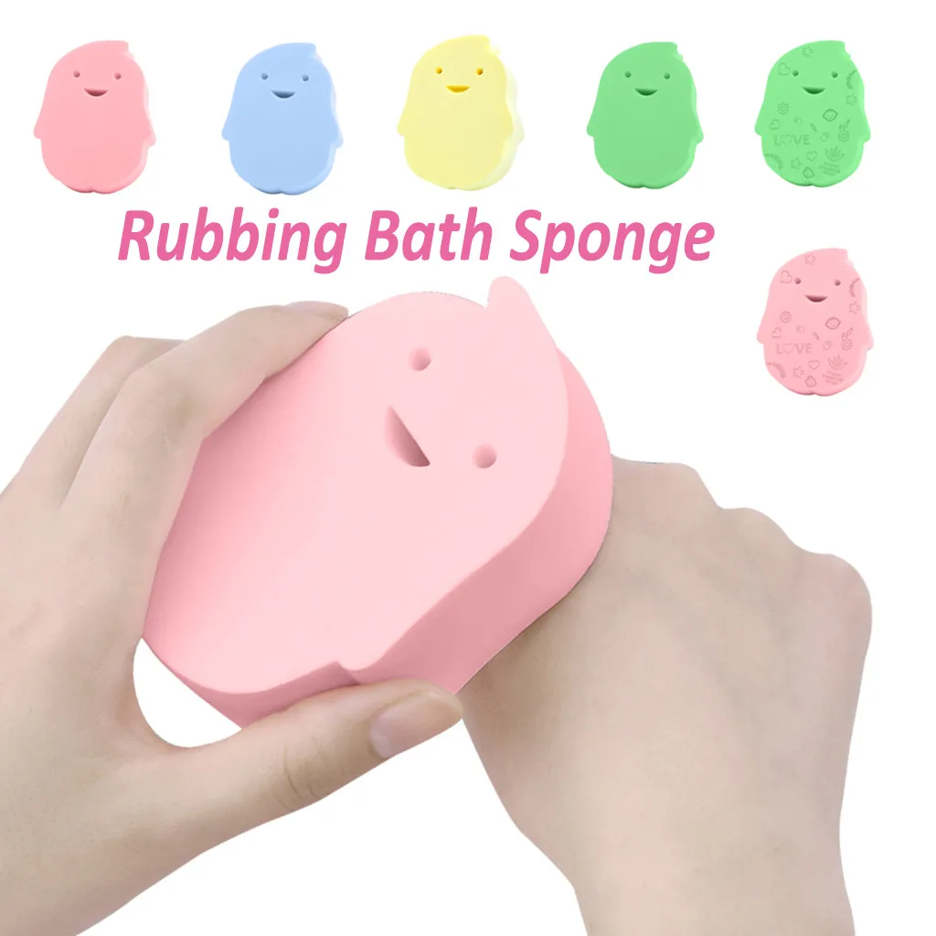 Очень мягкая губка для ванны очищающая тело спа Душ тереть губку ребенка ванна