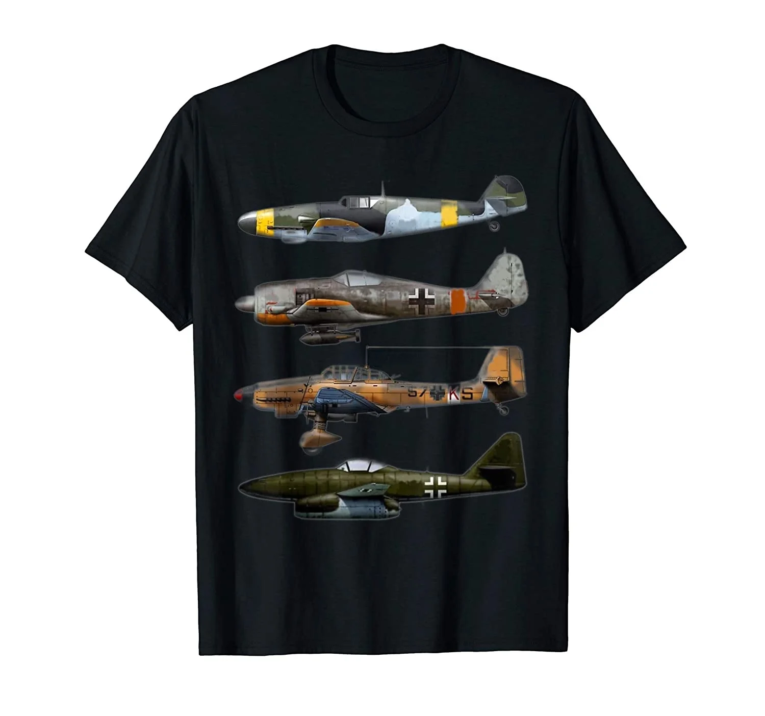 

Немецкие военные самолеты времен Второй мировой войны, фотосессия 262, футболка