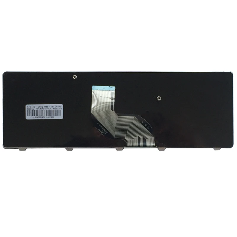 Клавиатура черная с испанской раскладкой для ноутбука Dell Inspiron N4010 14R N4020 N4030 N5030 M5030
