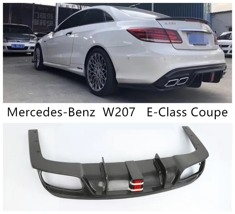 Задний спойлер из углеродного волокна для Mercedes Benz W207 E Class купе E260 E300 E320 E63 2014 2015 2016