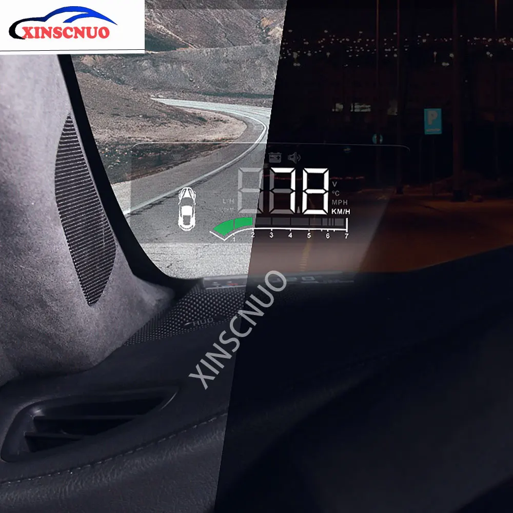 Автомобильный HUD дисплей XINSCNUO для Cadillac XT5 2016 2017 2018 2019 OBD проекционный