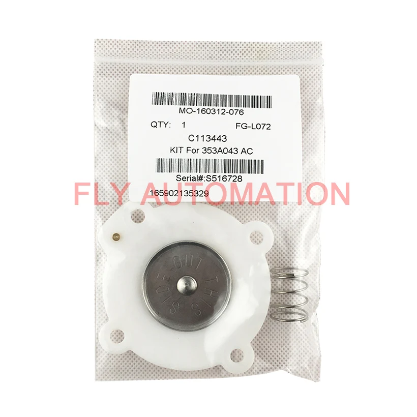 C113443 ASCO 3/4 &quotDN20 импульсный электромагнитный клапан комплект диафрагмы G353A041 SCG353A043