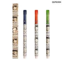 mg one piece wanted gel pen 0 5mm black signing pen office supplies study stationery school supplies 3pcs6pcs9pcs