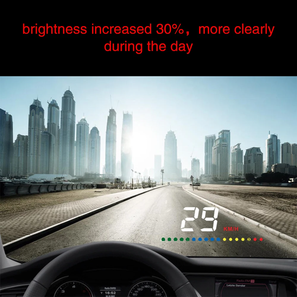 Автомобильный проекционный дисплей HUD для серии F10 F30 G30 BMW 3 5 Предупреждение льный