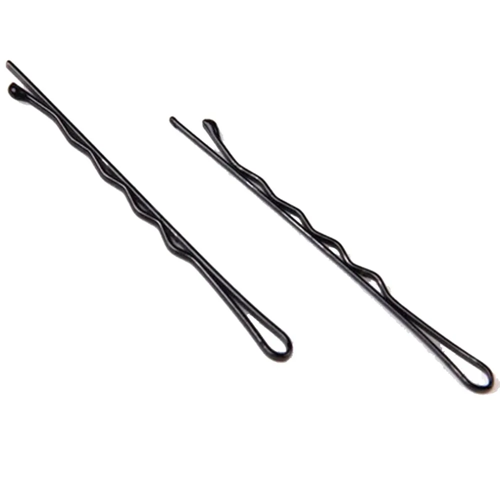 60 шт./лот тонкая заколка для волос с золотым покрытием черного и кофейного цвета