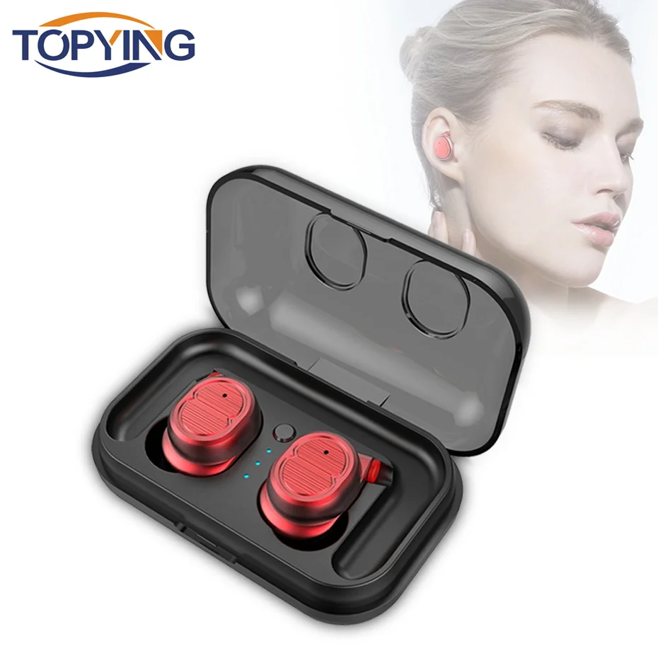 TWS 8 с сенсорным управлением мини беспроводные наушники вкладыши