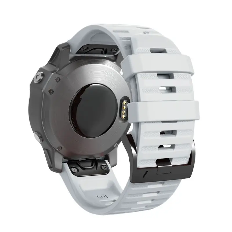 22 мм мягкий силиконовый ремешок дышащий ремешок для часов GARMIN Fenix 6