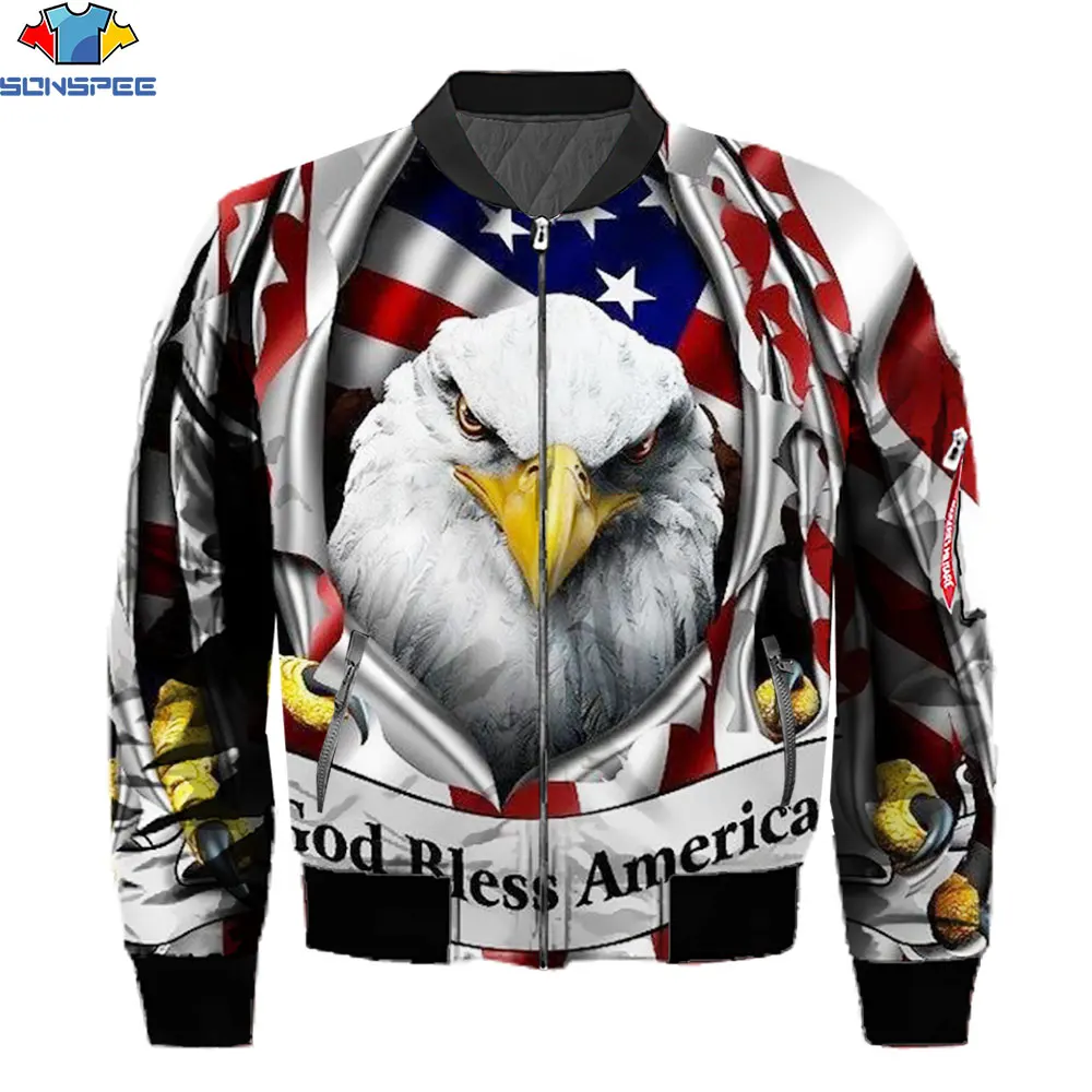 

Мужская/Женская осенне-зимняя куртка с 3D-принтом