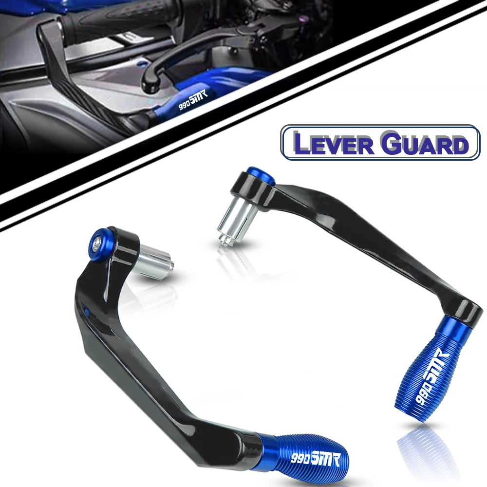 

For 990SMR 990 SMR 7/8"22mm Motorcycle Brake Clutch Excellent Durable Aluminum Lever Hand Guards Handlebars Protector Universal
