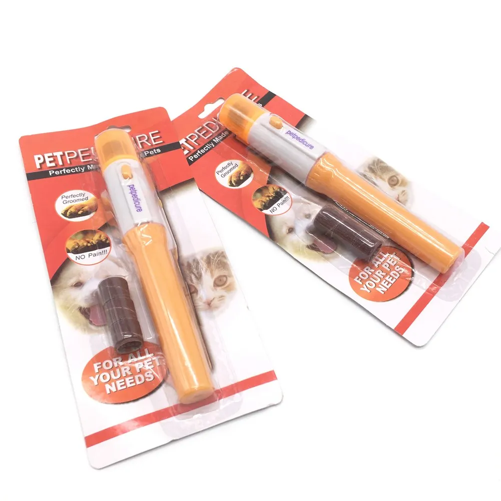 

Pet Pedicure Tools Care File Electric Automatic Pet Grinder Pet Cat Puppy Paw Claw Toe Nail Grinder Grooming Trimmer Clipper