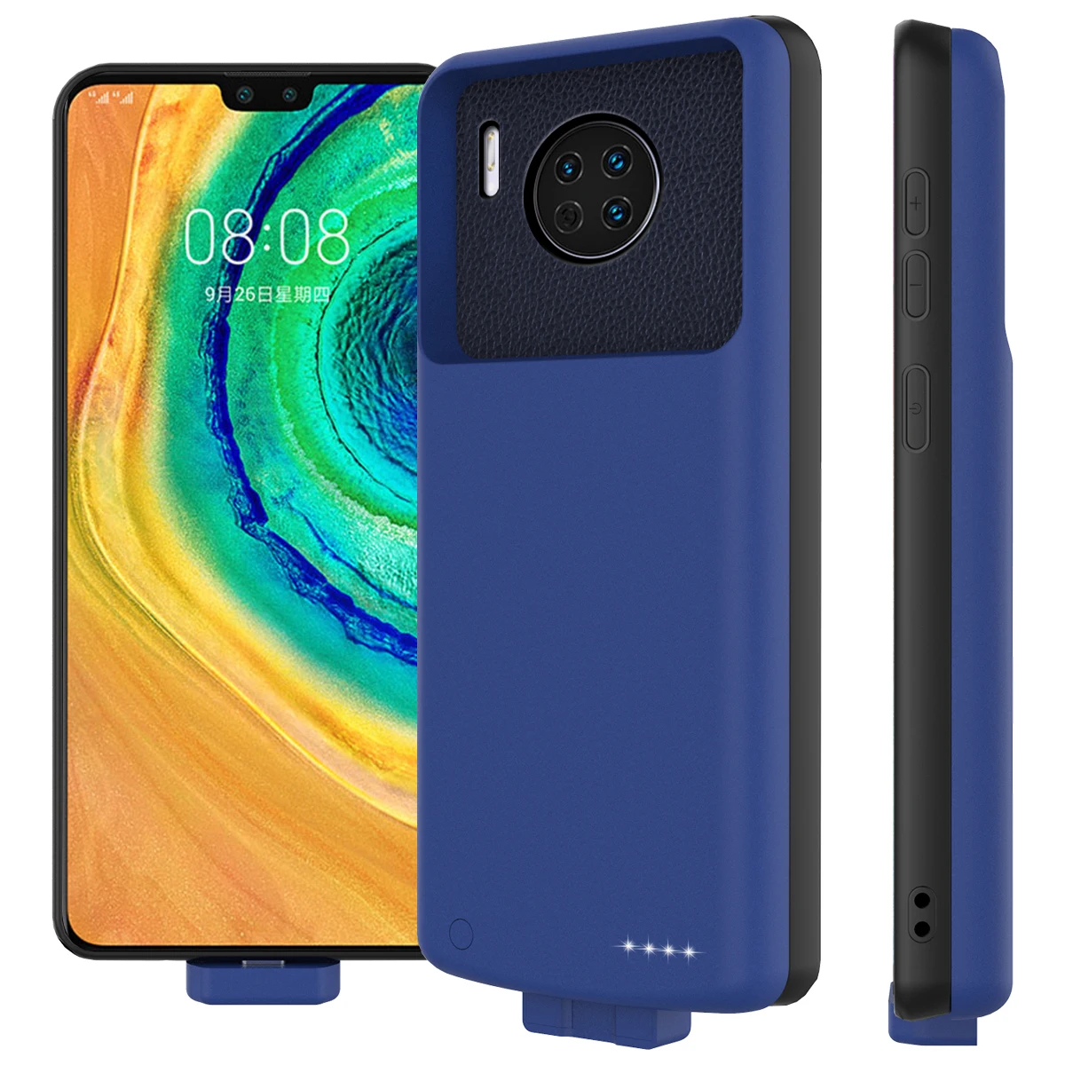 Для huawei mate 30 Pro Чехол для аккумулятора 7000 мАч съемный магнитный Резервный банк зарядное устройство чехол для huawei mate 30 30 Pro Чехол