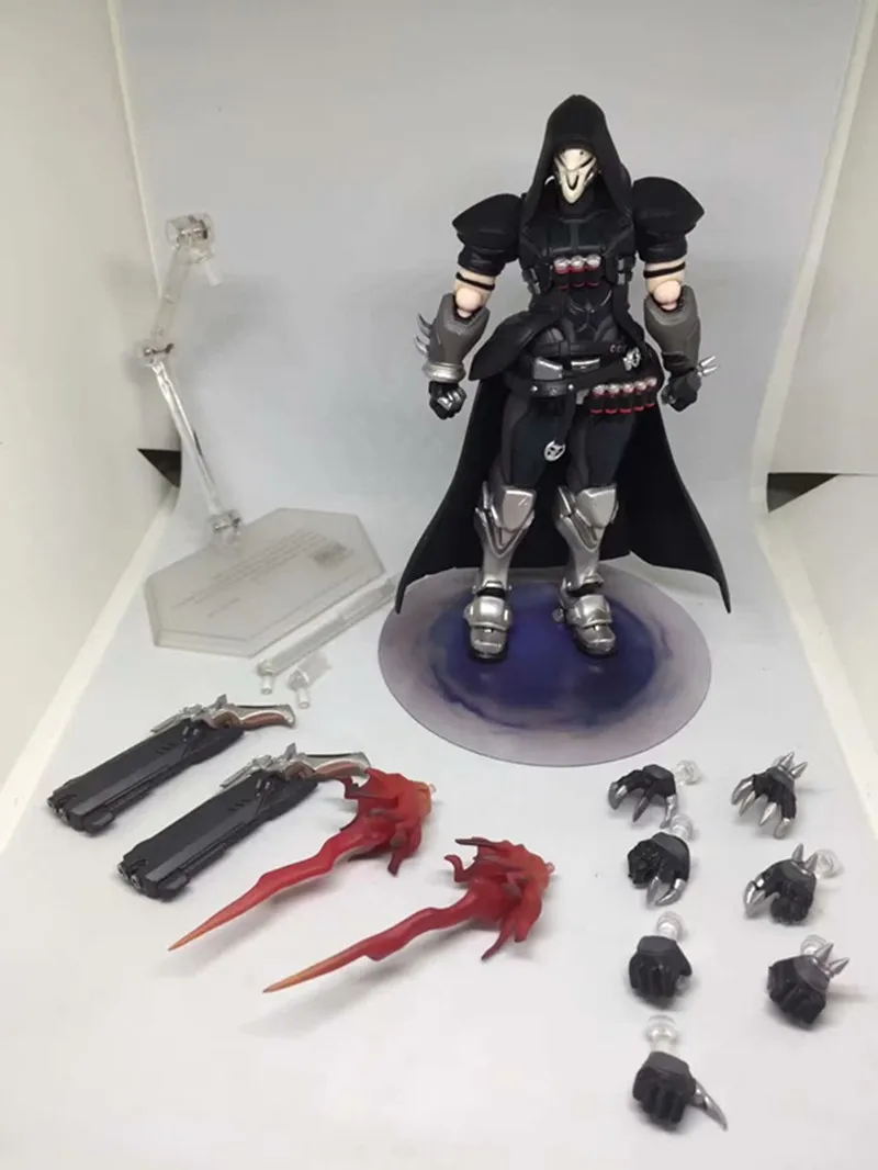 17 см ow Figma 393 overclock Reaper Series ПВХ экшн фигурка модели игрушки кукла подарок|Игровые