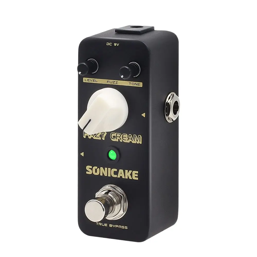 

SONICAKE Fazy Cream True Bypass Vintage Fuzz Guitar Effects Pedal QSS-17