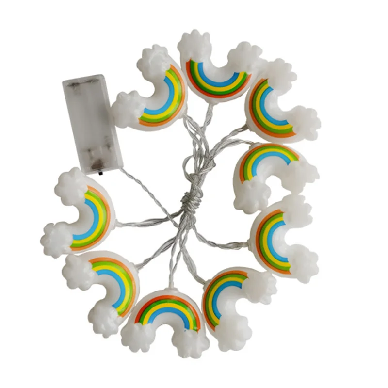 

Rainbow Party LED Battery Box Light Lamp String Festival Holiday Home Decoration